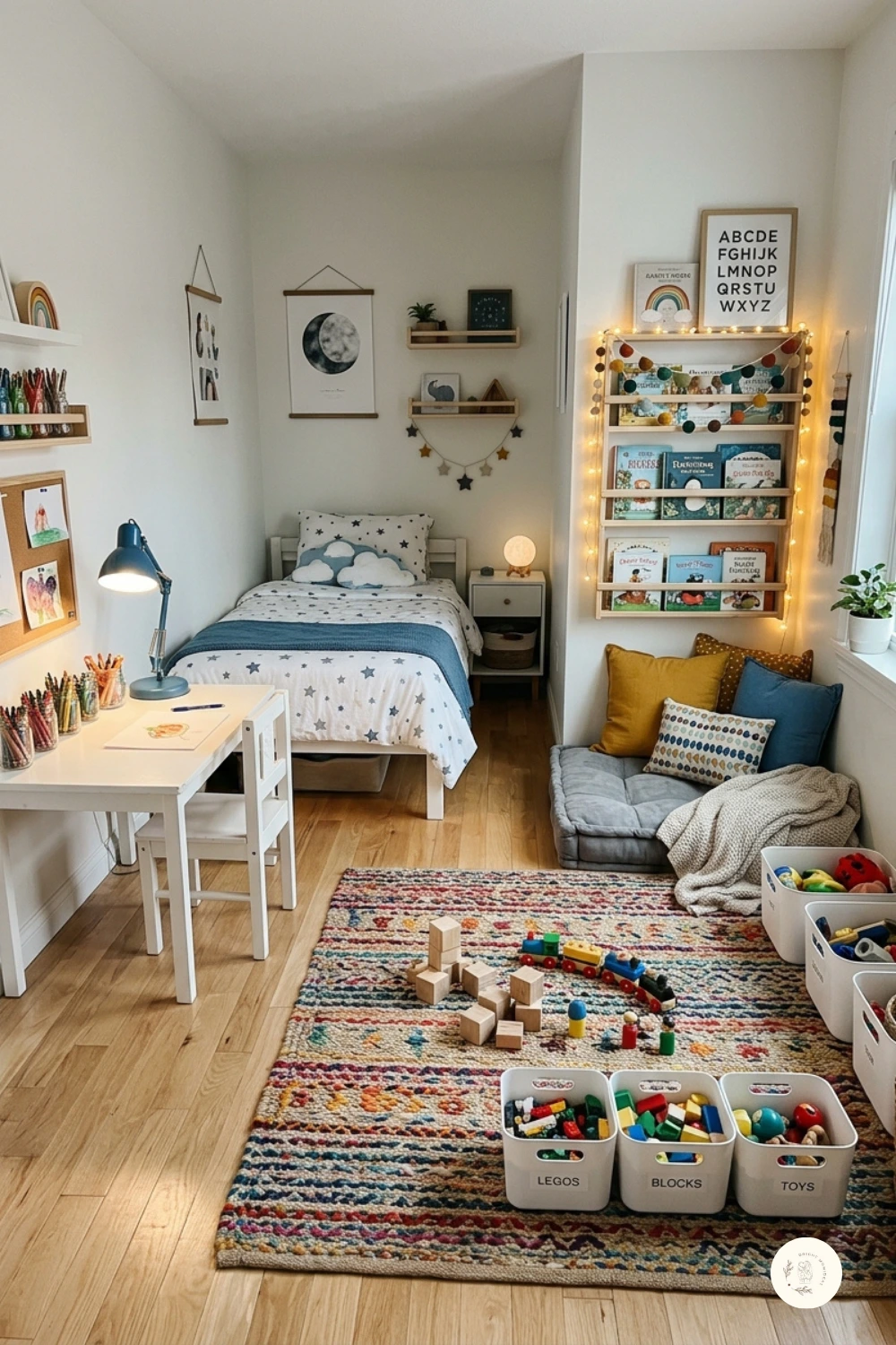 Kids Room Organization Ideas for Small Rooms