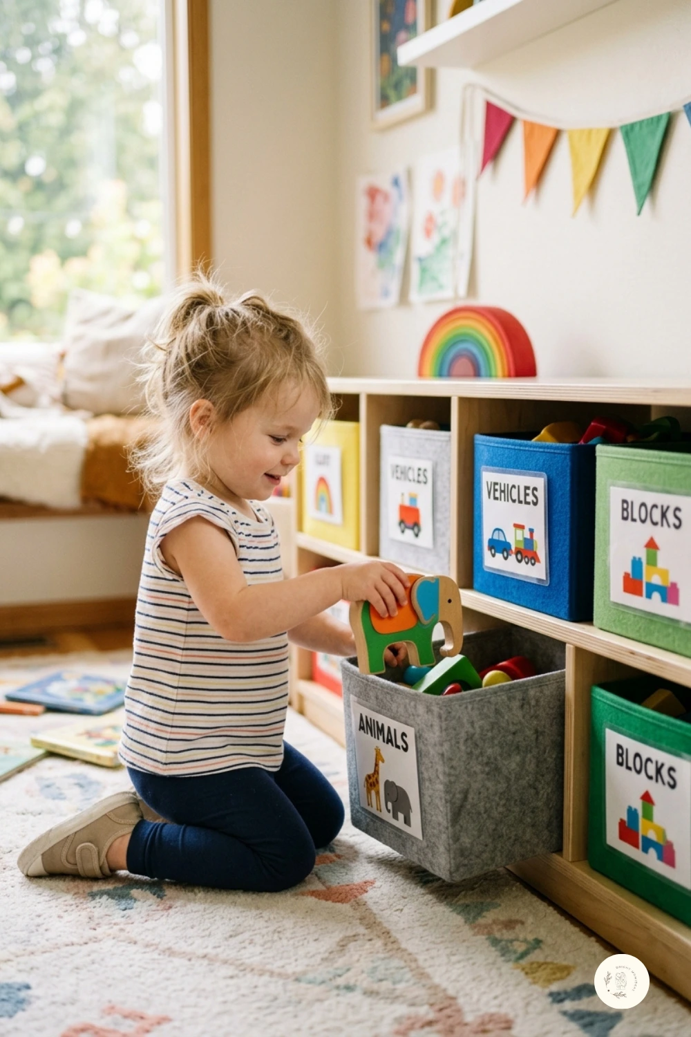 Kids Room Organization Ideas for Small Rooms