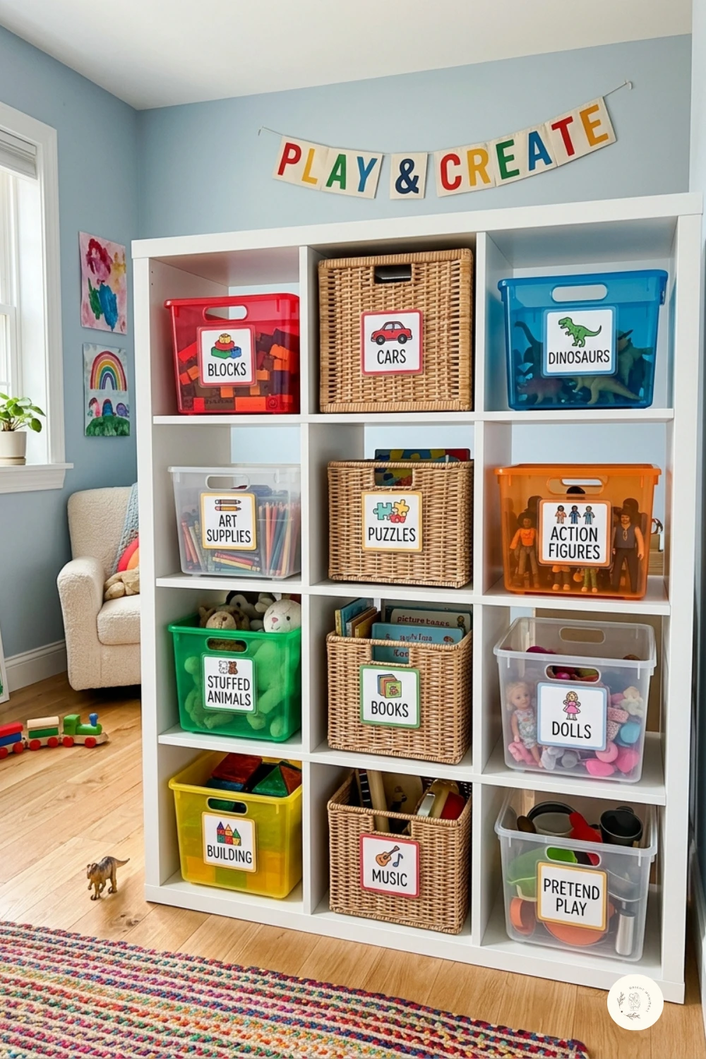 Kids Room Organization Ideas for Small Rooms