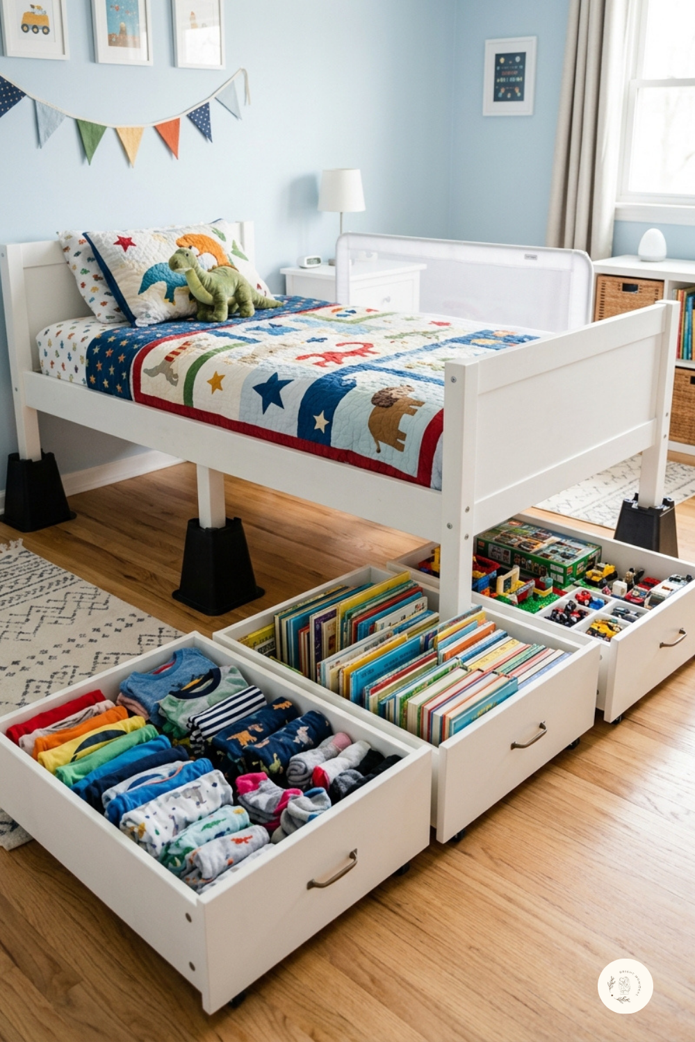 kids room organization ideas for small rooms