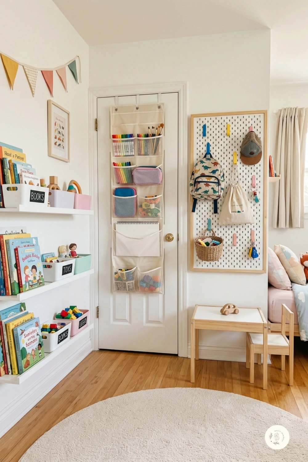Kids Room Organization Ideas for Small Rooms