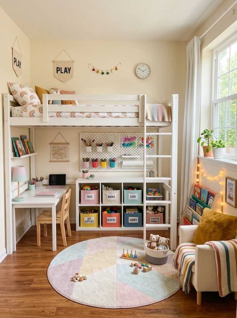 kids room organization ideas for small rooms