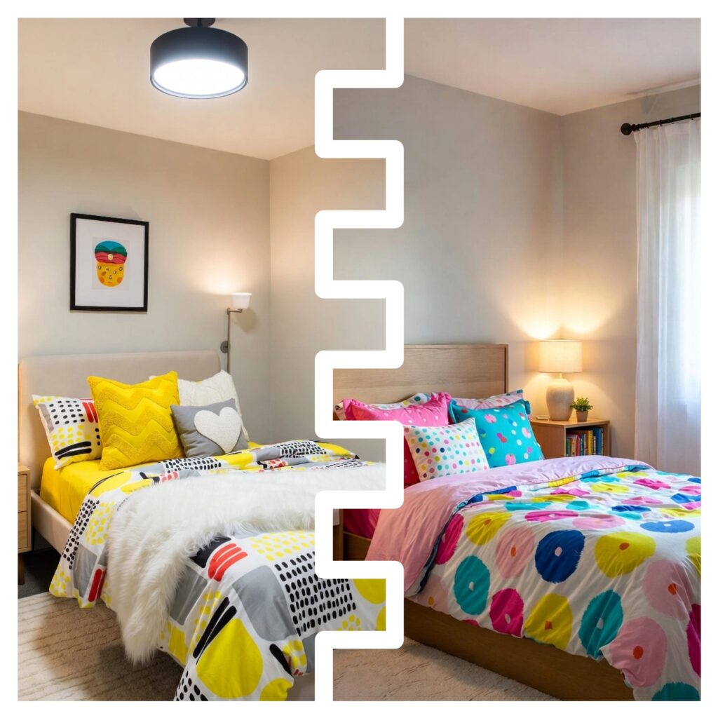 Bright Bedding for a Fun Bedroom Look