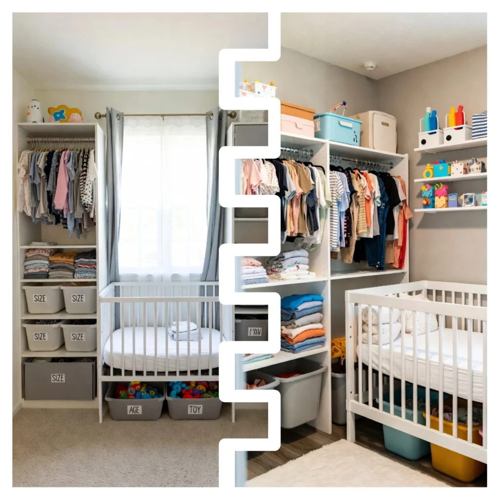 nursery room design 
closet organization ideas small space