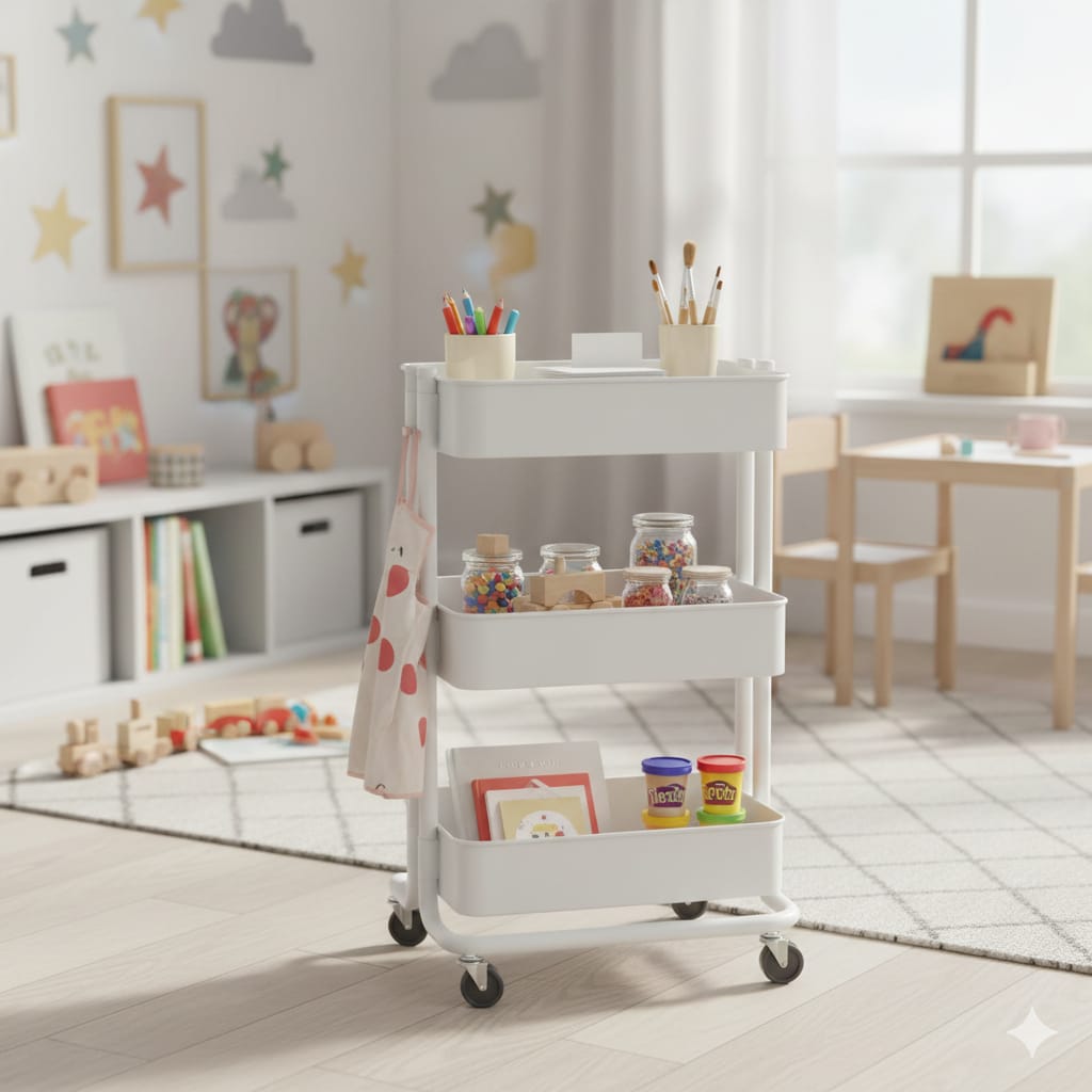  Use Rolling Storage Carts