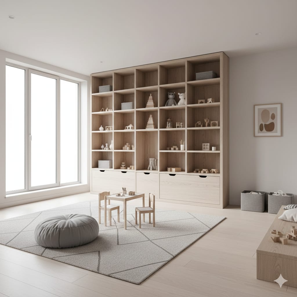  Embrace a Minimalist Playroom Design