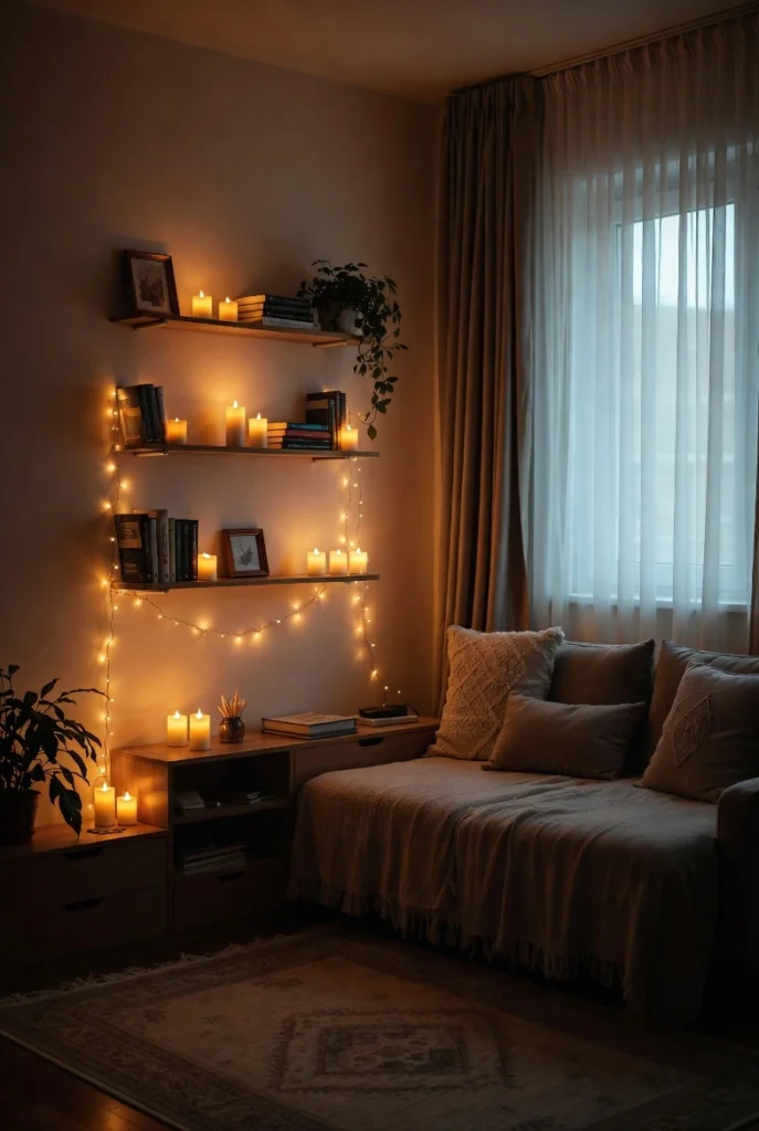 Lighting is one of the easiest ways to transform a small space. 
