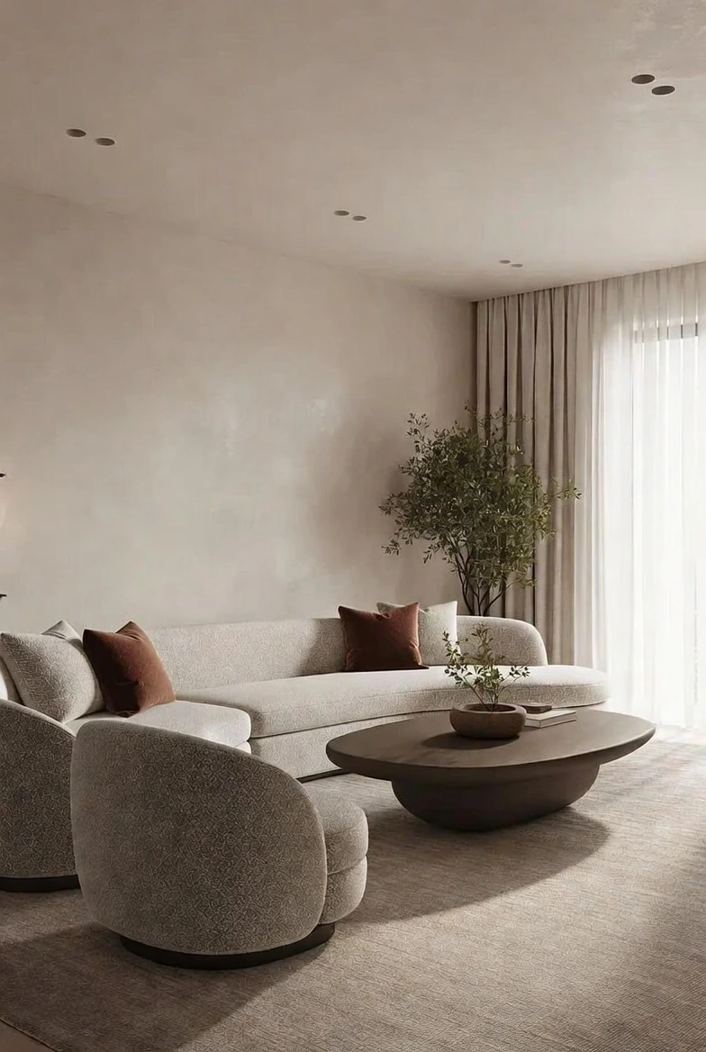 Living room decor ideas with smart storage solutions, built-in shelving, and clutter-free living room design.