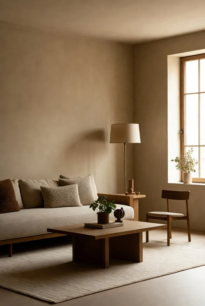 Cozy living room design with warm lighting, lamps, and inviting living room decor ideas.