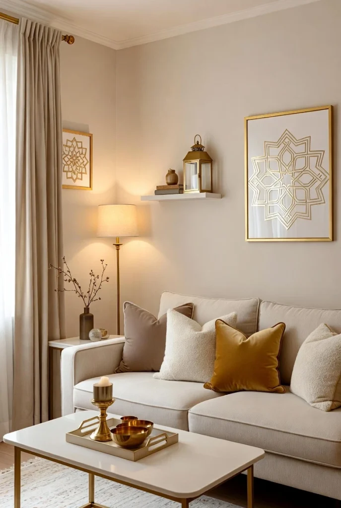 neutral colors help prevent visual clutter