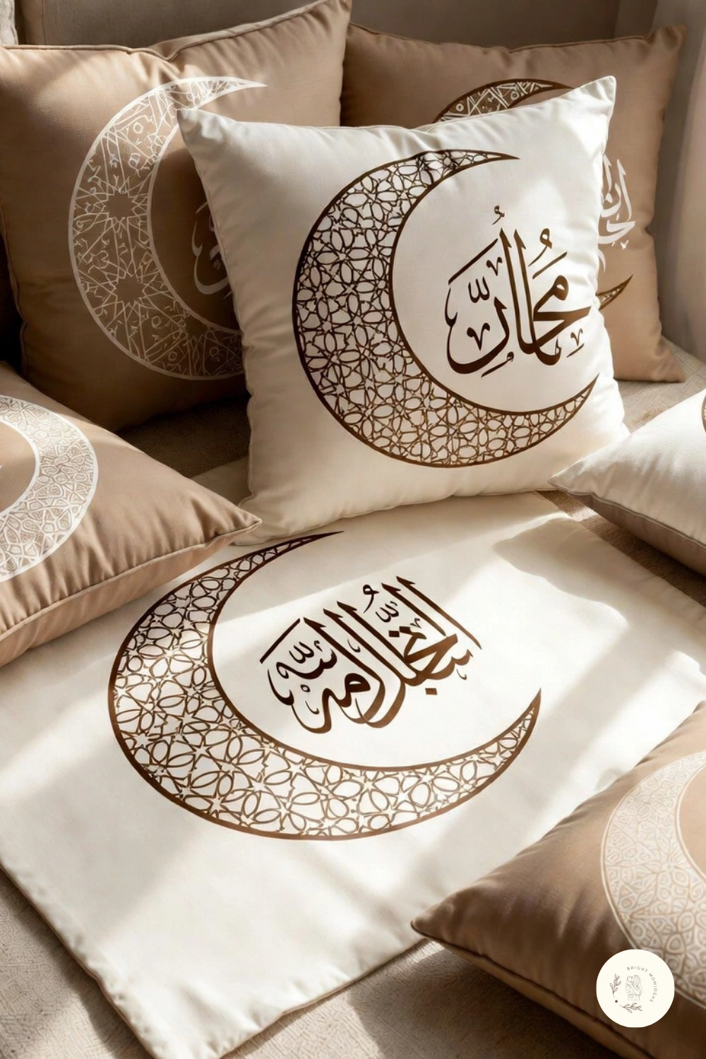  regular cushions with ramadan theme
