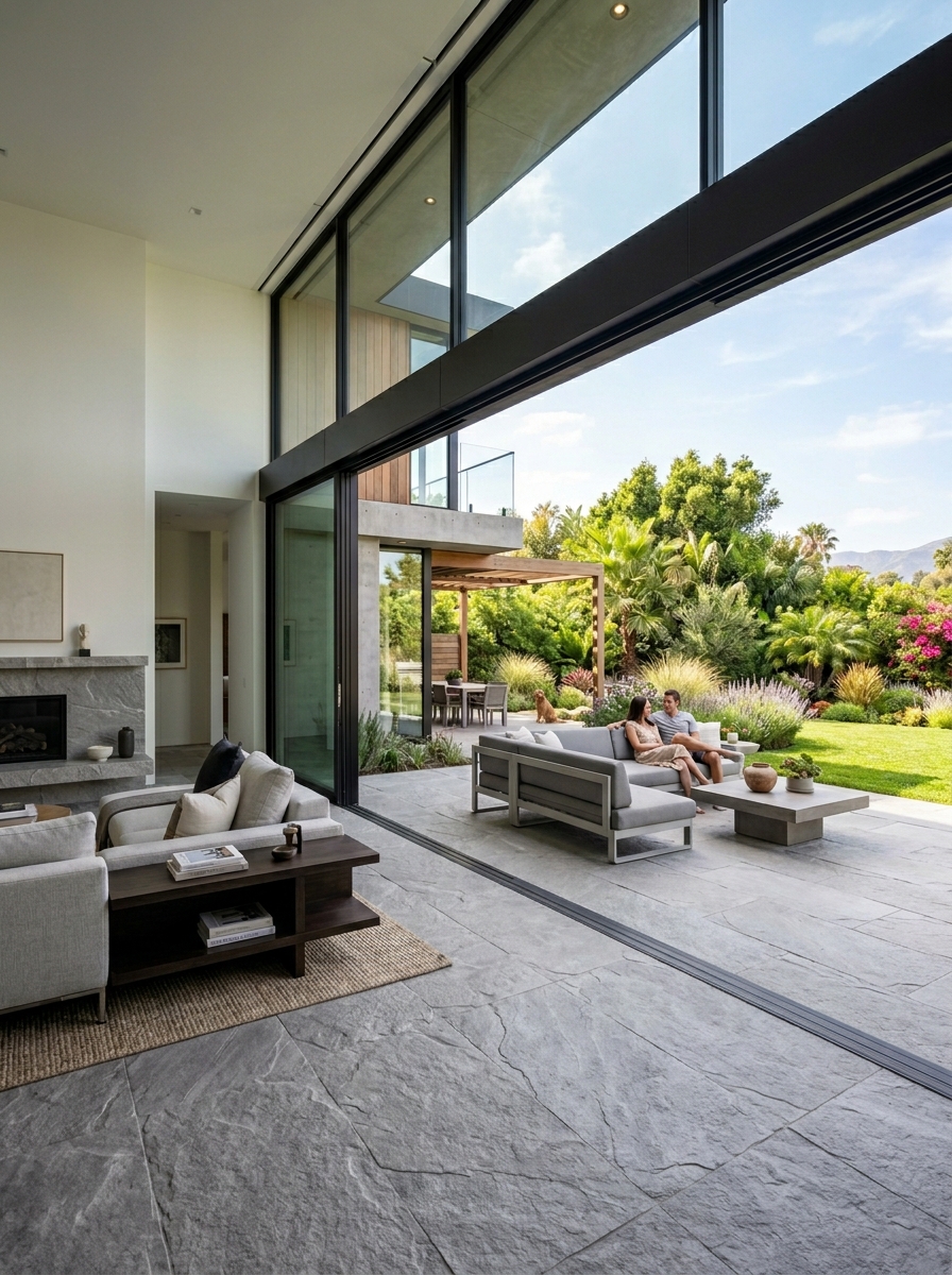 Seamless Indoor-Outdoor Flow