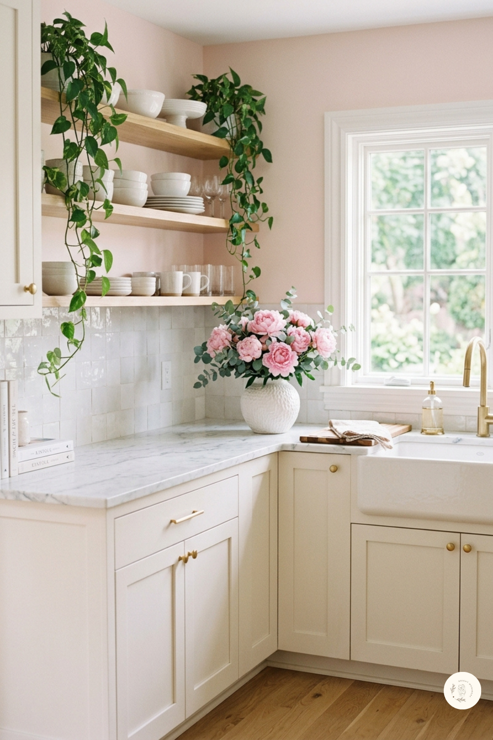 Kitchen Color Palette 3 — Soft and Feminine
