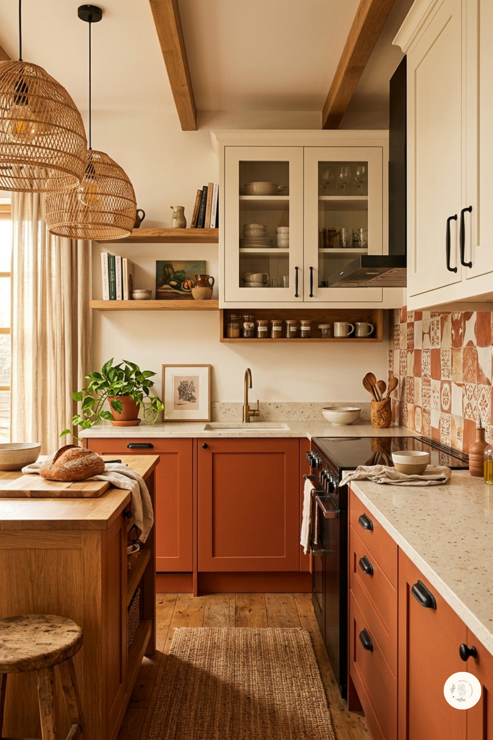Kitchen Color Palette 4 — Bold and Earthy