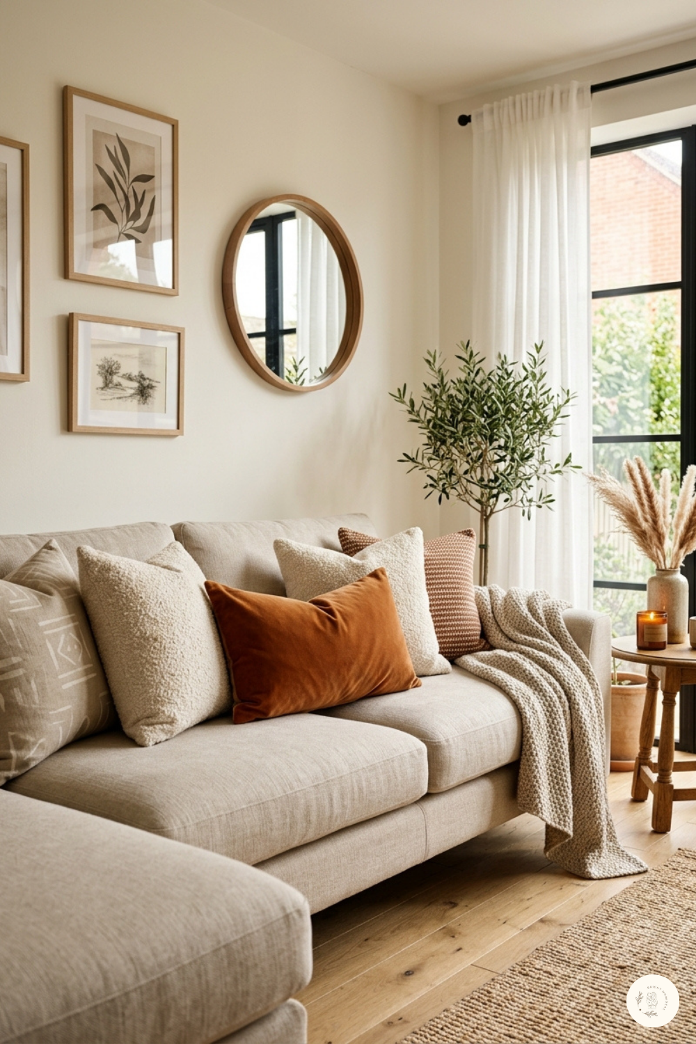 boucle throw pillow cover