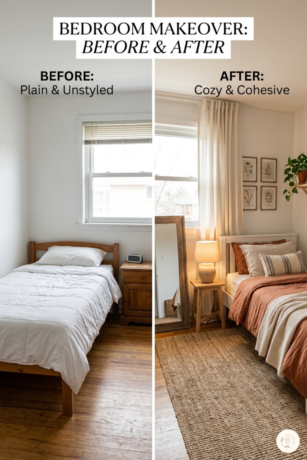 farmhouse aesthetic bedroom
