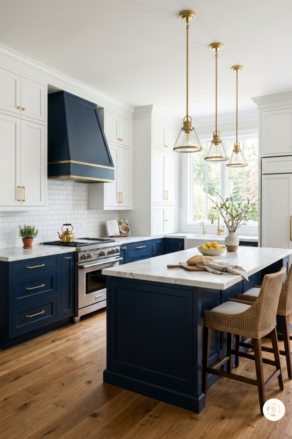 Navy Blue Kitchen