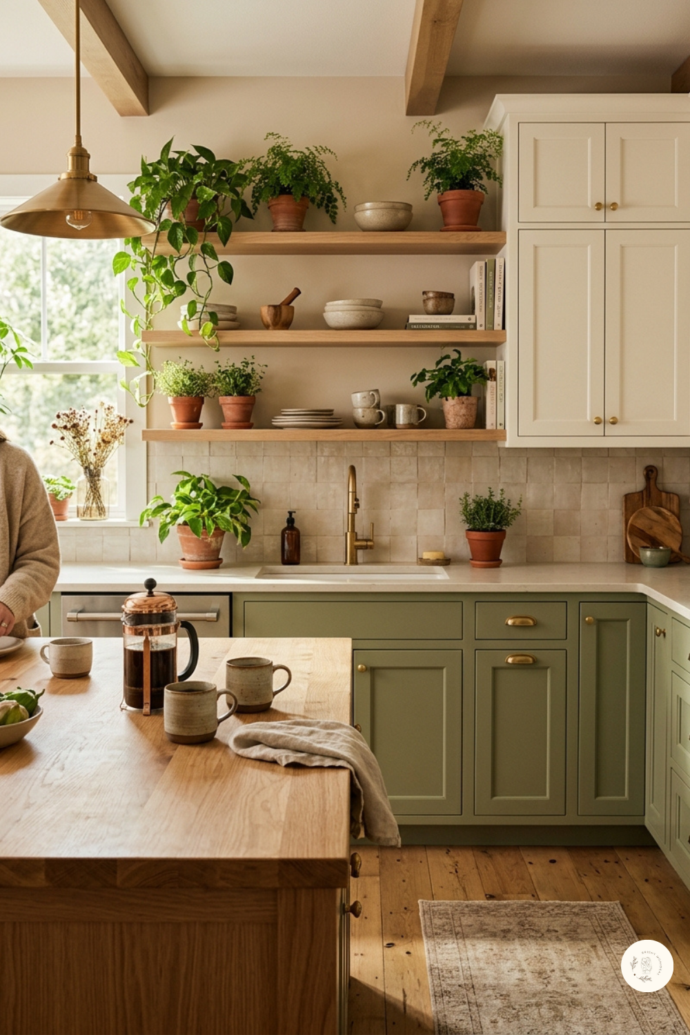 Kitchen Color Palette 1 — Warm and Natural