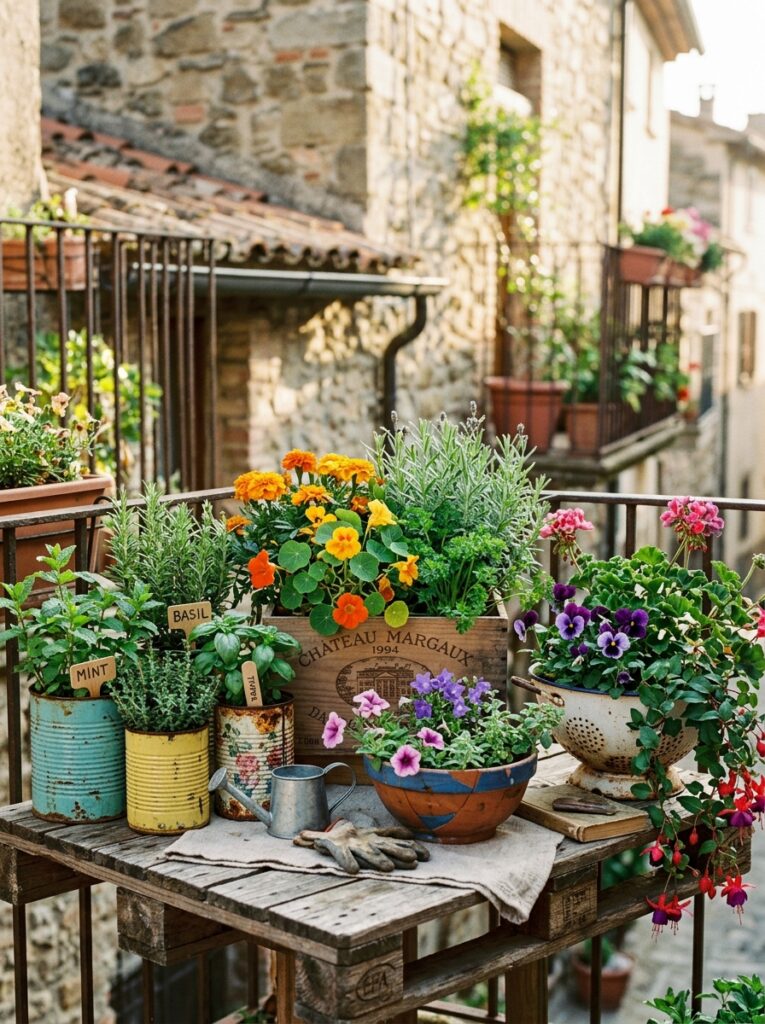  Upcycled Container Garden 