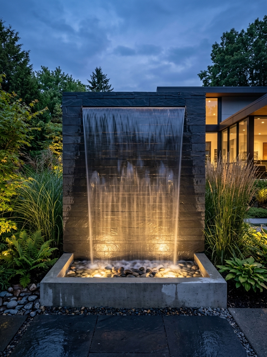 Water Feature Wall