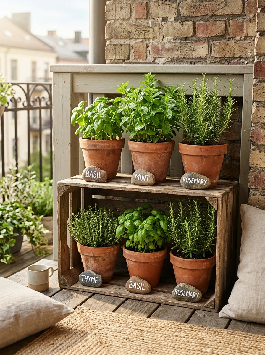  DIY Herb Garden Corner