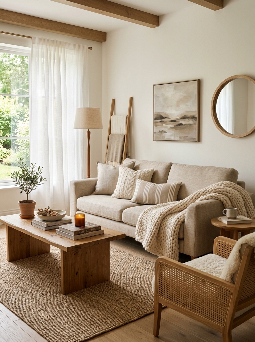Cozy modern living room