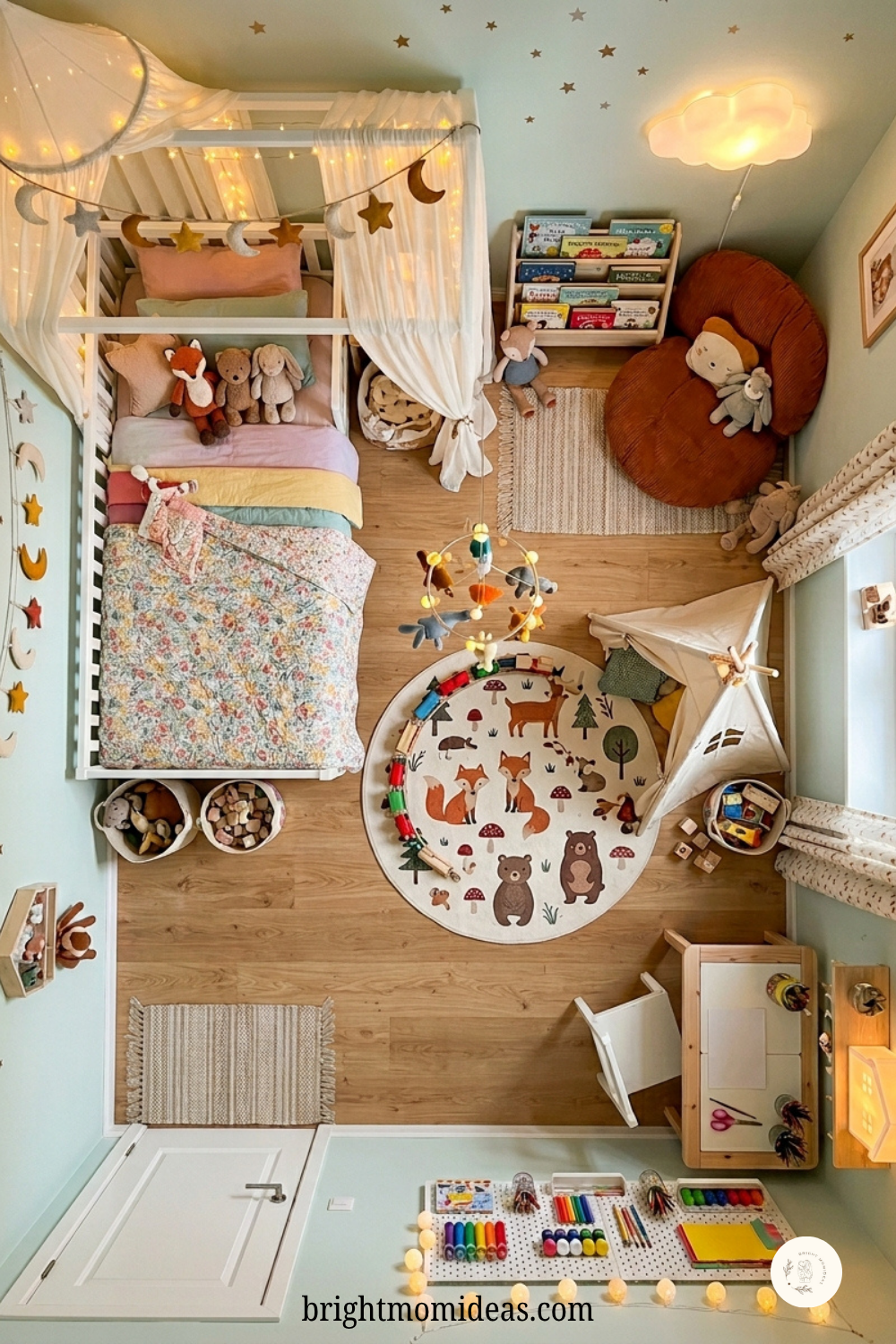 whimsical kids bedroom ideas