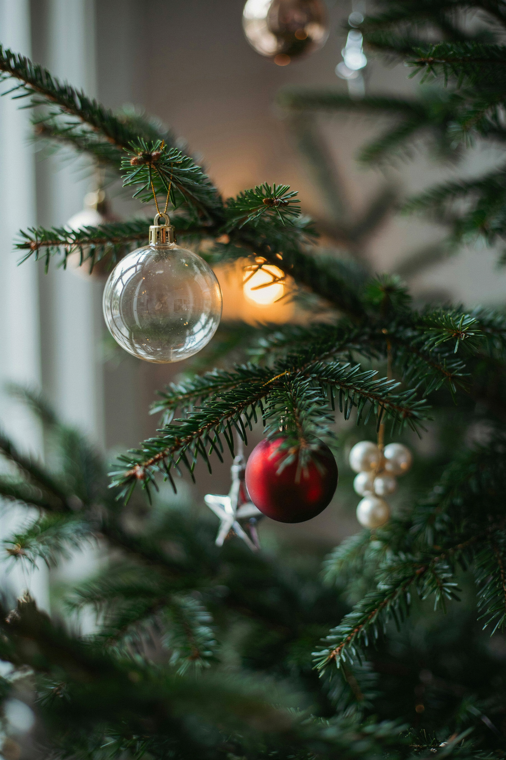christmas tree ornament size layering
