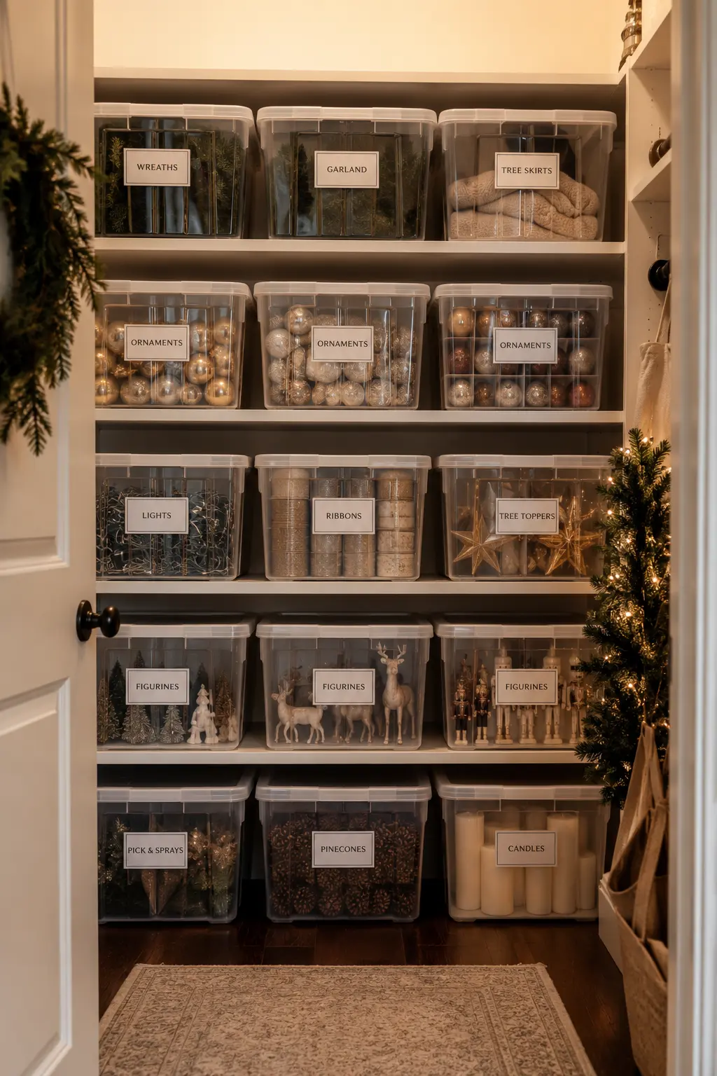 Nesting Bins for Off-Season Storage